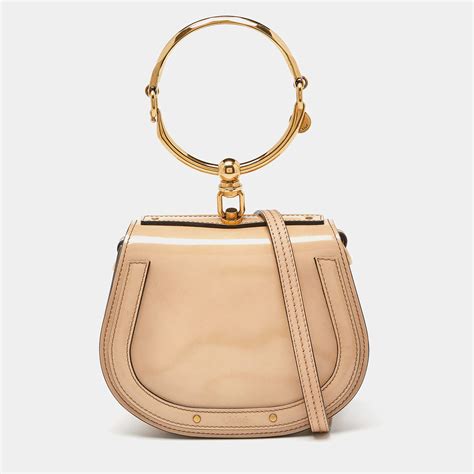 chloe nile bracelet bag small|authentic chloe paddington bags.